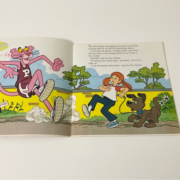 The Pink Panther and the Fancy Party Book A Golden Look Look Book - Picture 13 of 16